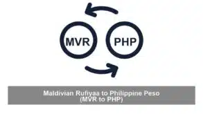 Maldivian Rufiyaa to Philippine Peso (MVR to PHP)