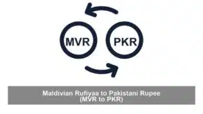 Maldivian Rufiyaa to Pakistani Rupee (MVR to PKR)