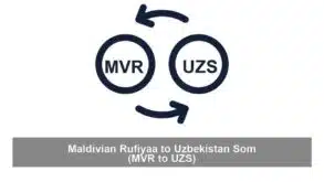 Maldivian Rufiyaa to Uzbekistan Som (MVR to UZS)