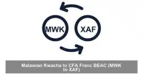 Malawian Kwacha to CFA Franc BEAC (MWK to XAF)