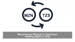 Mozambican Metical to Tanzanian Shilling (MZN to TZS)