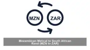 Mozambican Metical to South African Rand (MZN to ZAR)