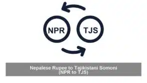 Nepalese Rupee to Tajikistani Somoni (NPR to TJS)