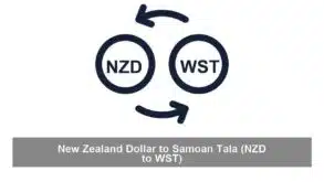 New Zealand Dollar to Samoan Tala (NZD to WST)