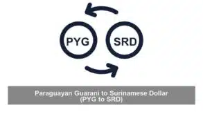 Paraguayan Guarani to Surinamese Dollar (PYG to SRD)