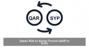 Qatari Rial to Syrian Pound (QAR to SYP)