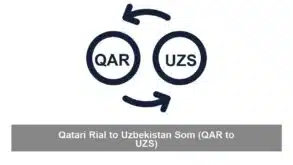 Qatari Rial to Uzbekistan Som (QAR to UZS)