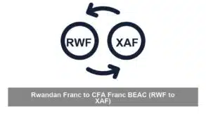 Rwandan Franc to CFA Franc BEAC (RWF to XAF)