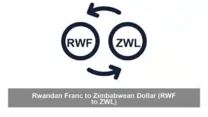 Rwandan Franc to Zimbabwean Dollar (RWF to ZWL)