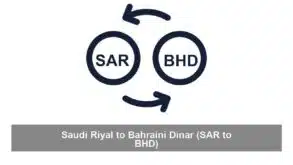 Saudi Riyal to Bahraini Dinar (SAR to BHD)