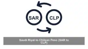 Saudi Riyal to Chilean Peso (SAR to CLP)