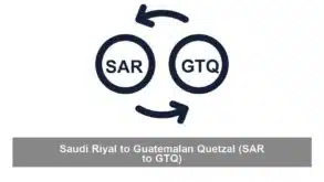 Saudi Riyal to Guatemalan Quetzal (SAR to GTQ)