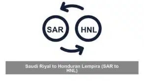 Saudi Riyal to Honduran Lempira (SAR to HNL)