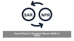Saudi Riyal to Nepalese Rupee (SAR to NPR)