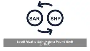 Saudi Riyal to Saint Helena Pound (SAR to SHP)