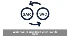 Saudi Riyal to Salvadoran Colón (SAR to SVC)
