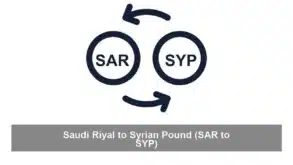 Saudi Riyal to Syrian Pound (SAR to SYP)
