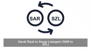 Saudi Riyal to Swazi Lilangeni (SAR to SZL)
