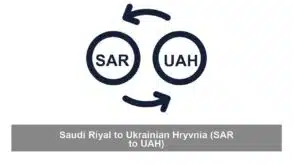 Saudi Riyal to Ukrainian Hryvnia (SAR to UAH)