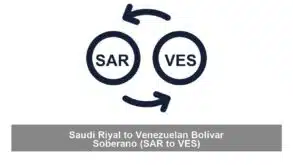 Saudi Riyal to Venezuelan Bolívar Soberano (SAR to VES)