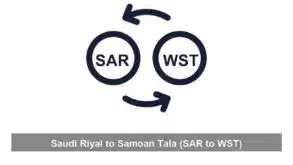 Saudi Riyal to Samoan Tala (SAR to WST)