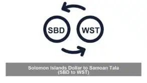 Solomon Islands Dollar to Samoan Tala (SBD to WST)