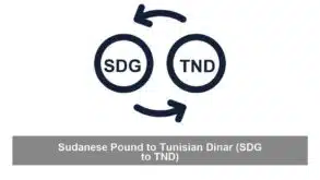 Sudanese Pound to Tunisian Dinar (SDG to TND)