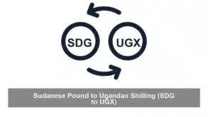 Sudanese Pound to Ugandan Shilling (SDG to UGX)