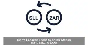 Sierra Leonean Leone to South African Rand (SLL to ZAR)