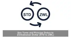 Sao Tome and Principe Dobra to Zimbabwean Dollar (STD to ZWL)