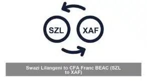 Swazi Lilangeni to CFA Franc BEAC (SZL to XAF)