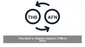 Thai Baht to Afghan Afghani (THB to AFN)