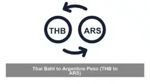 Thai Baht to Argentine Peso (THB to ARS)