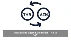 Thai Baht to Azerbaijani Manat (THB to AZN)