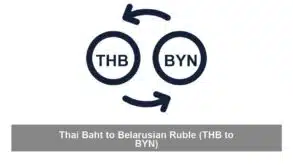 Thai Baht to Belarusian Ruble (THB to BYN)