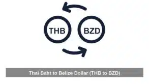Thai Baht to Belize Dollar (THB to BZD)