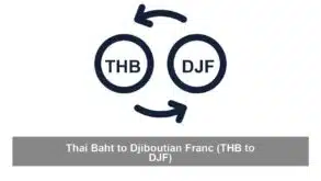 Thai Baht to Djiboutian Franc (THB to DJF)