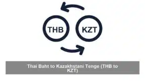 Thai Baht to Kazakhstani Tenge (THB to KZT)