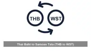 Thai Baht to Samoan Tala (THB to WST)