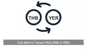 Thai Baht to Yemeni Rial (THB to YER)