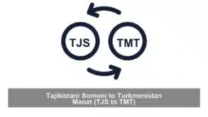 Tajikistani Somoni to Turkmenistan Manat (TJS to TMT)