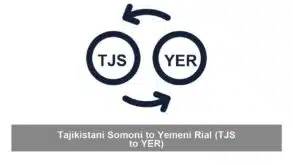 Tajikistani Somoni to Yemeni Rial (TJS to YER)