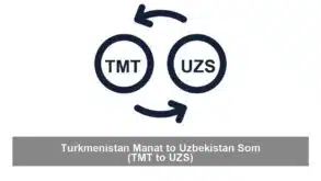 Turkmenistan Manat to Uzbekistan Som (TMT to UZS)
