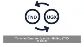 Tunisian Dinar to Ugandan Shilling (TND to UGX)