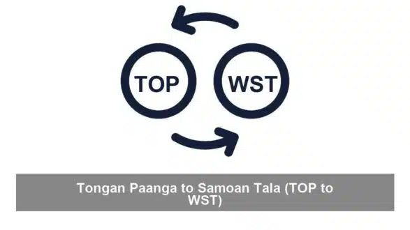 Tongan Paanga to Samoan Tala (TOP to WST)