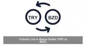 Turkish Lira to Belize Dollar (TRY to BZD)