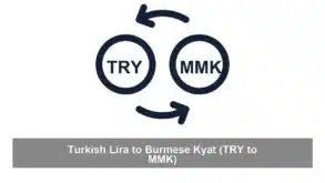 Turkish Lira to Burmese Kyat (TRY to MMK)