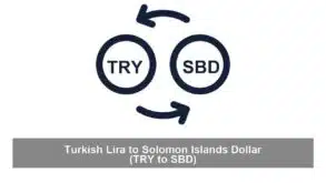 Turkish Lira to Solomon Islands Dollar (TRY to SBD)