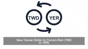 New Taiwan Dollar to Yemeni Rial (TWD to YER)