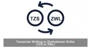 Tanzanian Shilling to Zimbabwean Dollar (TZS to ZWL)